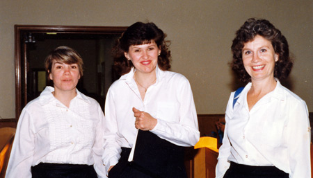 Andrews Sisters Backstage