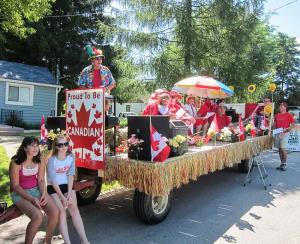 Canada Day Parade float